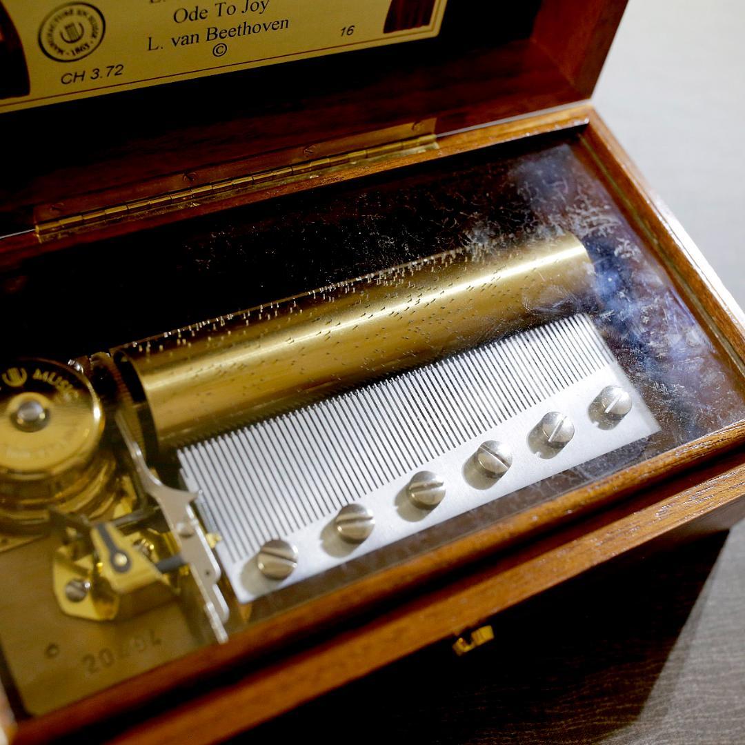 リュージュ 高級オルゴール ７２弁 ベートーベン ３曲 第９など