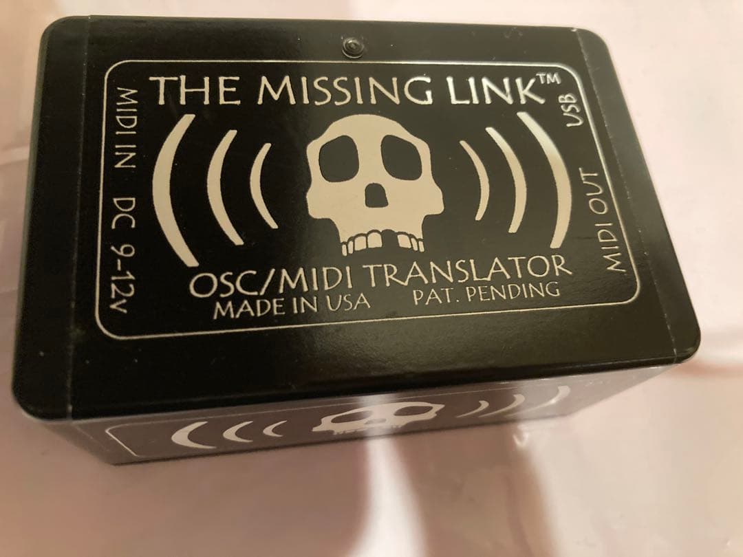 DTM・DAW The Missing Link OSC to MIDI Translator