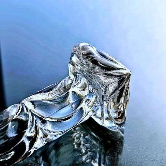 輝くオールドバカラ ロザースミュルティプルのカトラリーレスト【19世紀後半】