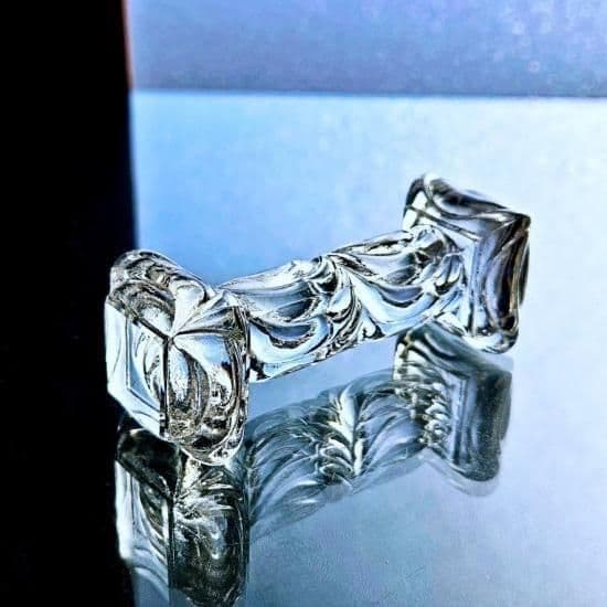 輝くオールドバカラ ロザースミュルティプルのカトラリーレスト【19世紀後半】