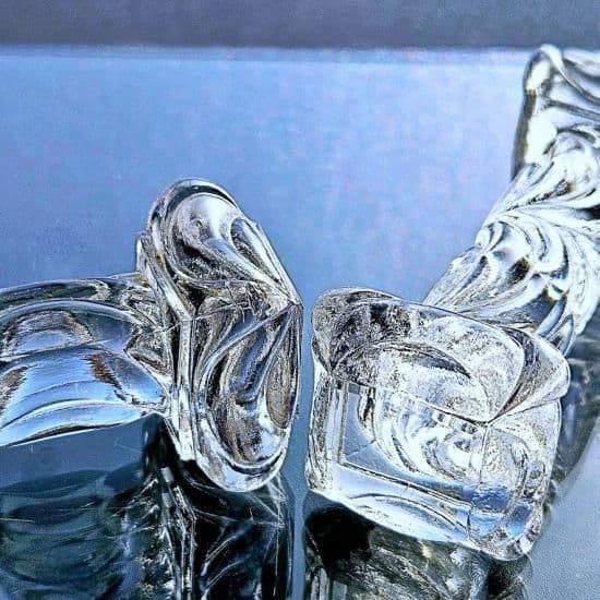 輝くオールドバカラ ロザースミュルティプルのカトラリーレスト【19世紀後半】