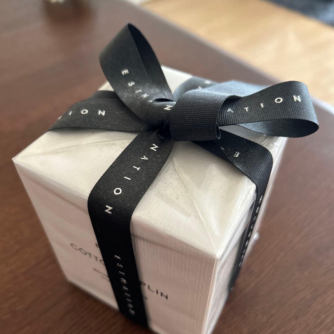 【未使用　頂き物】バイレード BYREDO コットン ポプリン キャンドル