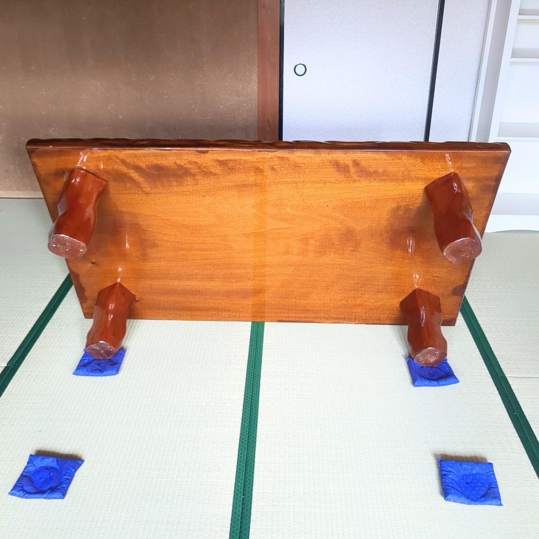 欅　天然木　無垢　一枚板 座卓 テーブル