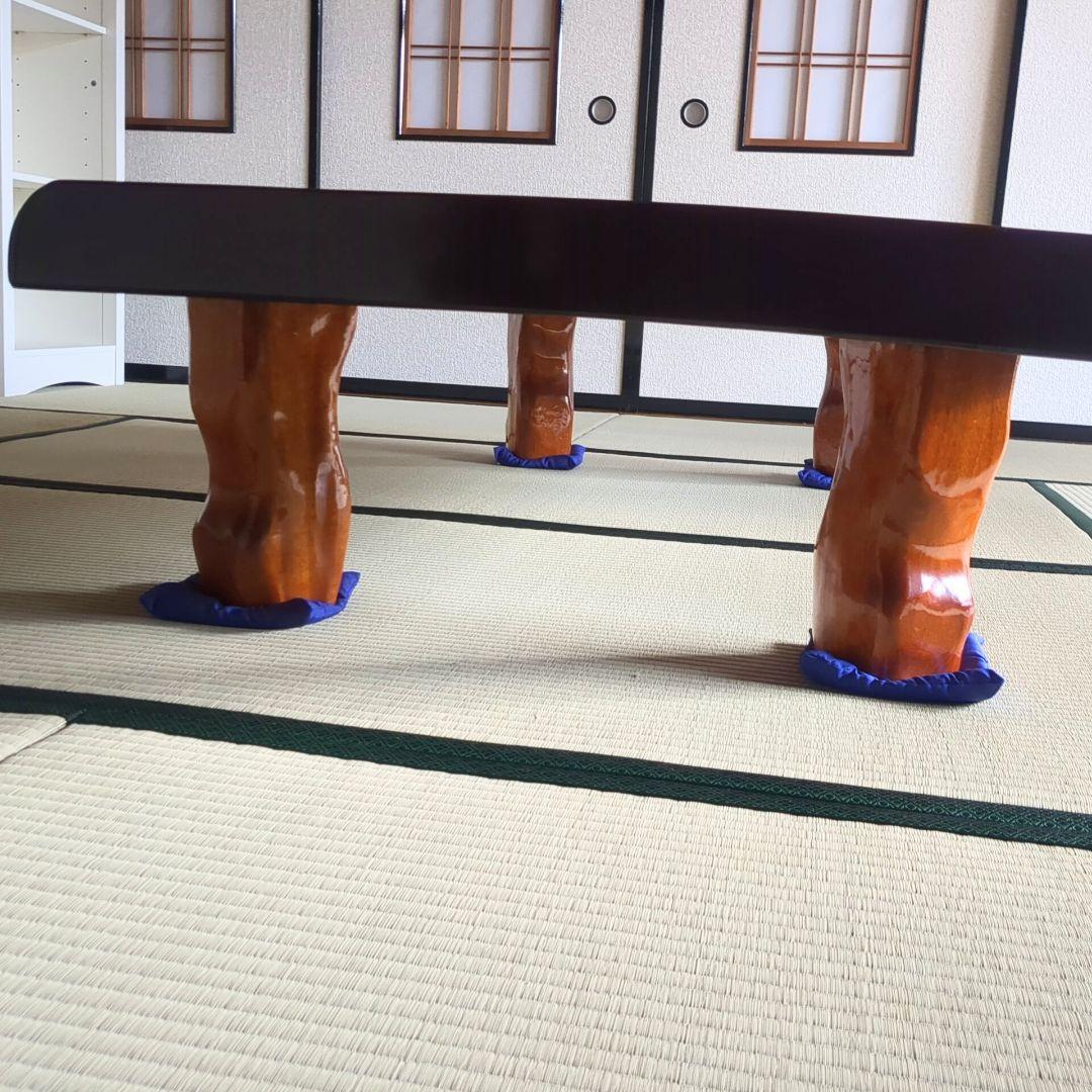 欅　天然木　無垢　一枚板 座卓 テーブル