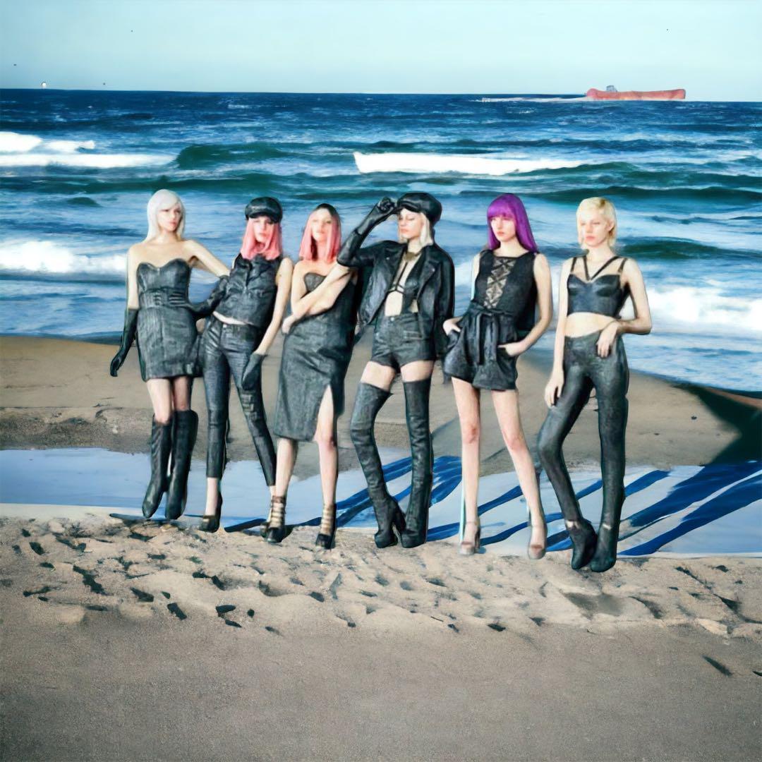 5cm★リオナ6体★フィギュア★完成品★1/64より大★ミニカーに★ジオラマ