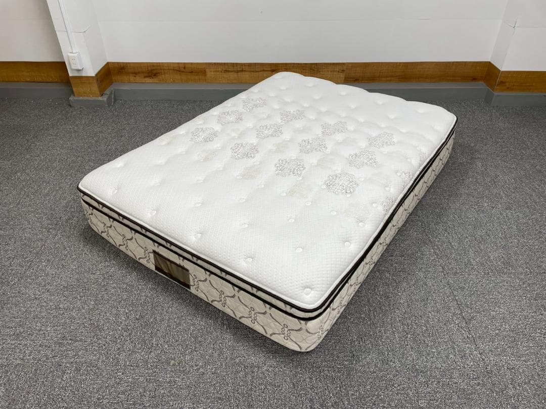 T7628☆展示品☆シーリー☆RONDO☆ポスチャーペディック☆ダブルマットレス