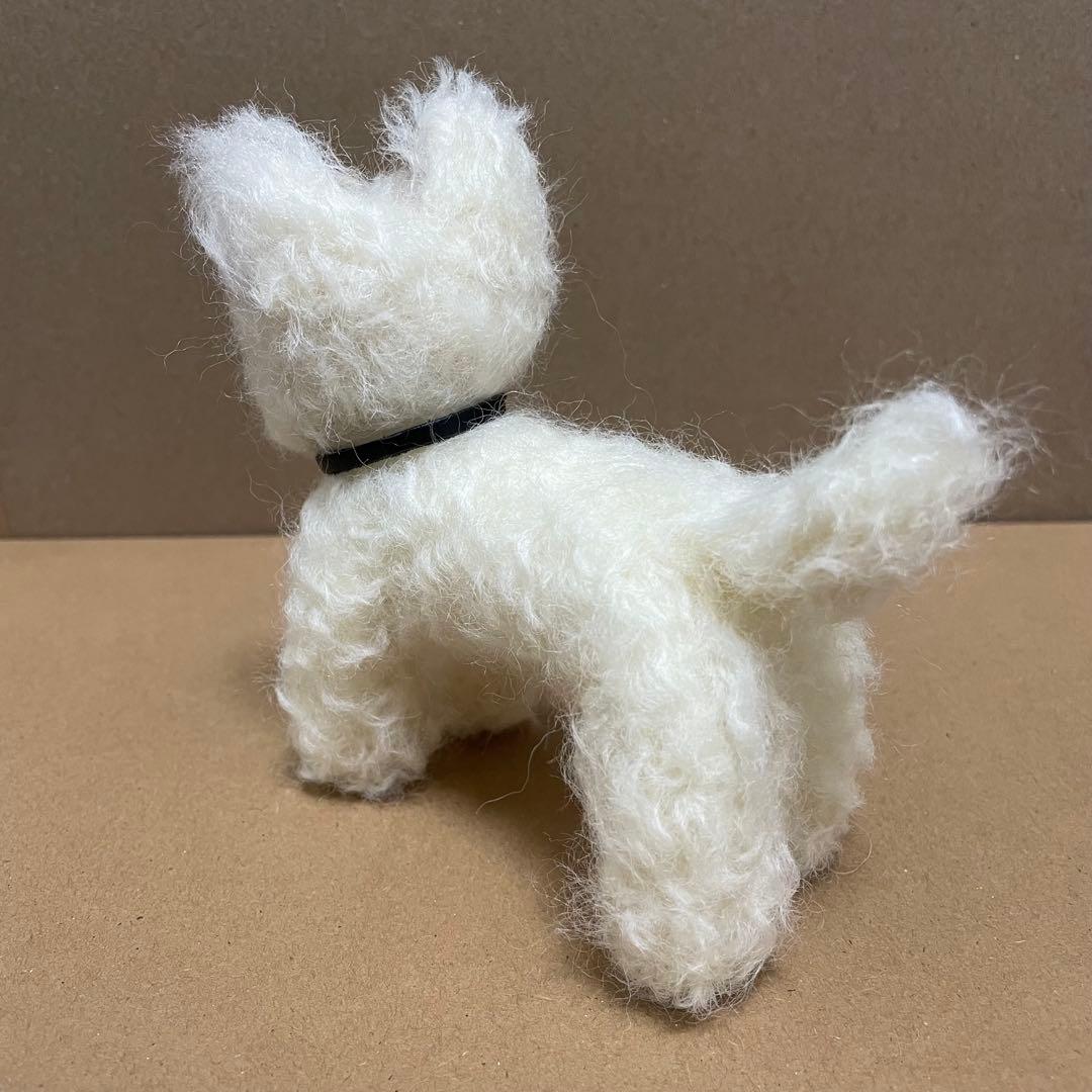 621♥︎ホワイトテリア・羊毛フェルト❣️