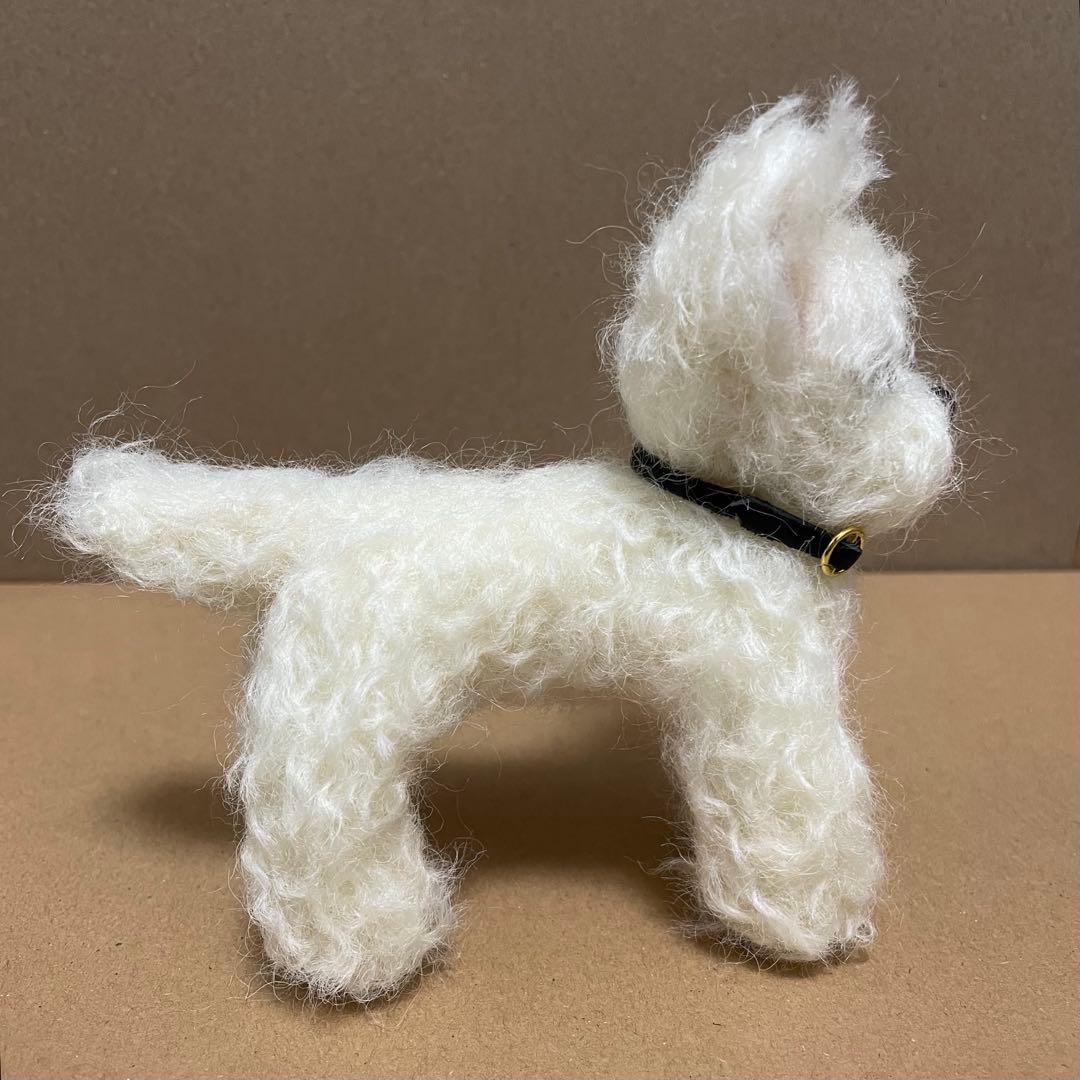 621♥︎ホワイトテリア・羊毛フェルト❣️