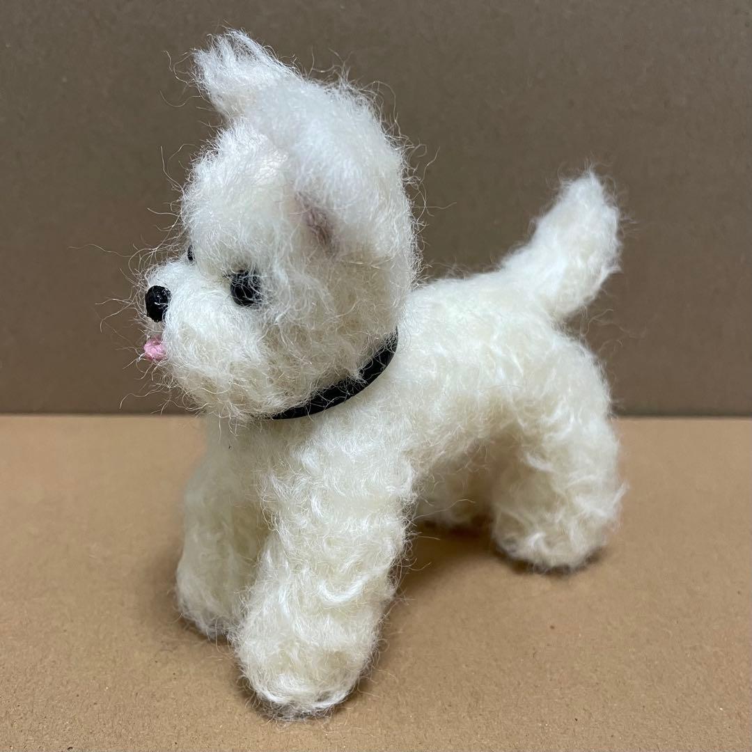 621♥︎ホワイトテリア・羊毛フェルト❣️