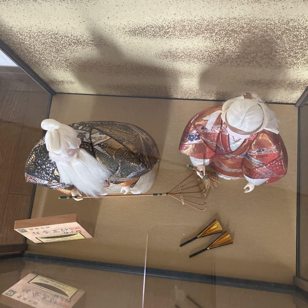 純金高砂 共白髪 縁起物 高砂人形 - メルカリ