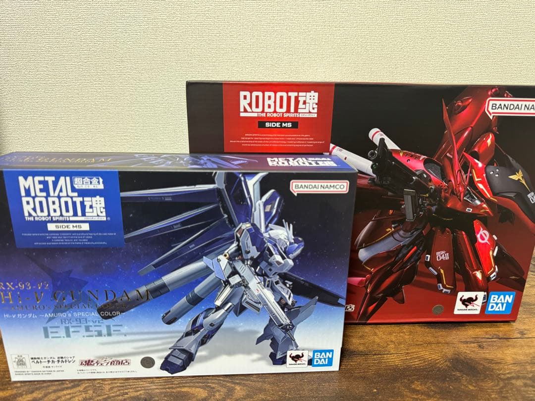 ロボット魂　ナイチンゲール　メタルロボット魂　ハイニューガンダム　2体セット