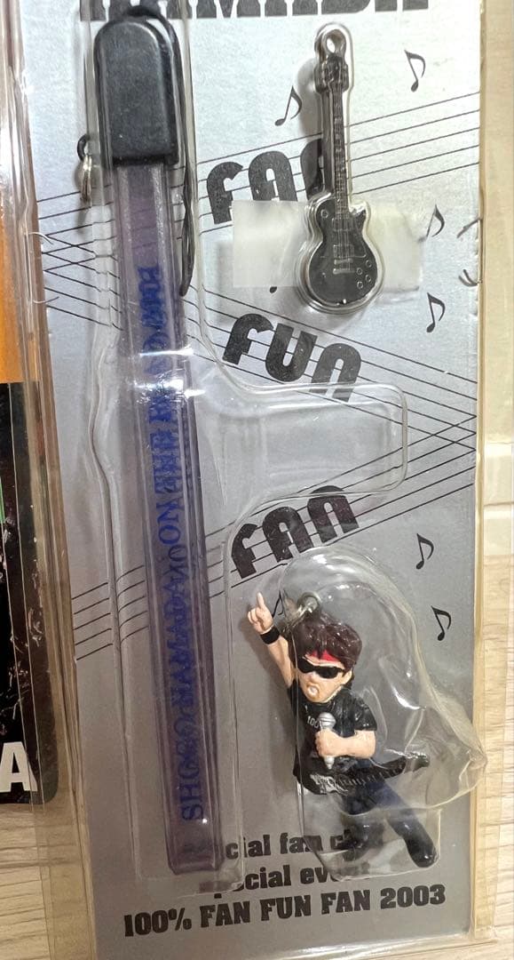 即購入OK】浜田省吾 フィギュア ON THE ROAD 2001 ストラップ - メルカリ