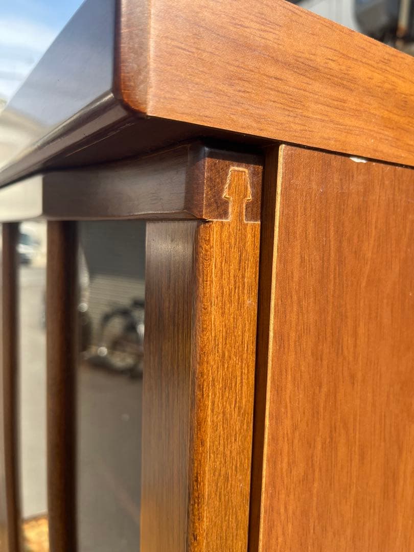 ガラスキャビネット アンティーク インテリア 飾り棚 食器棚 棚