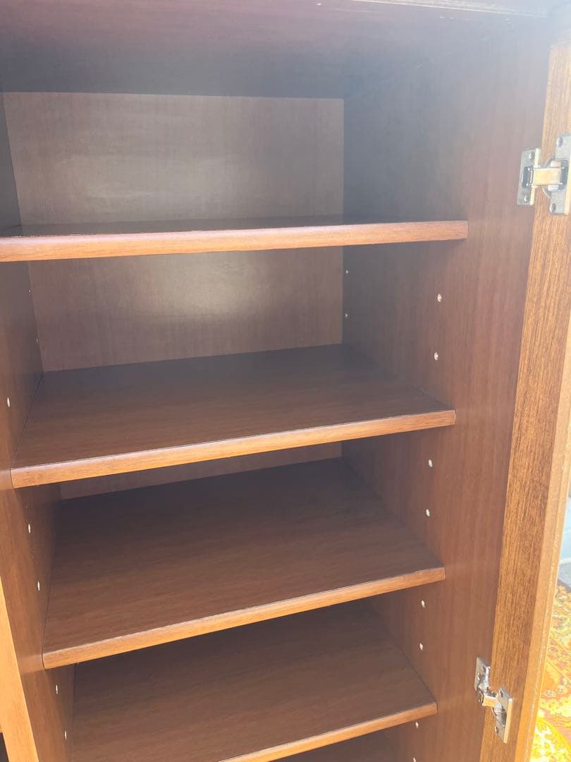 ガラスキャビネット アンティーク インテリア 飾り棚 食器棚 棚