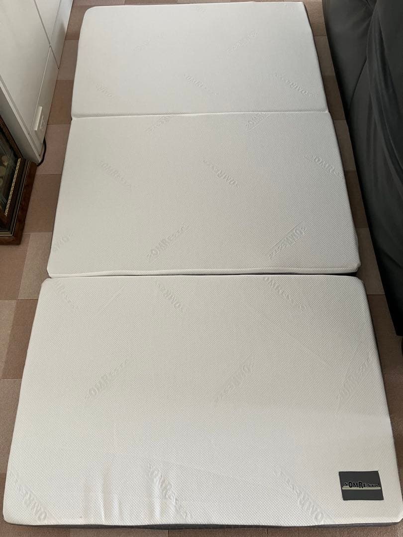 SOMRESTA ゼロギャップ 三つ折りマットレス シングル　厚さ9cm