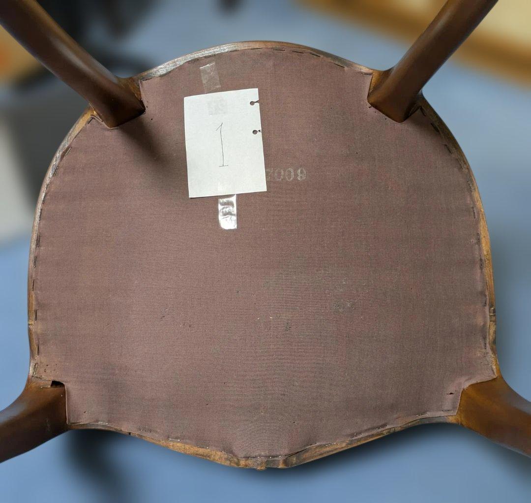 カリモク ドマーニ domani 金華山 ルイ15世 鋲打ち ダイニングチェア①