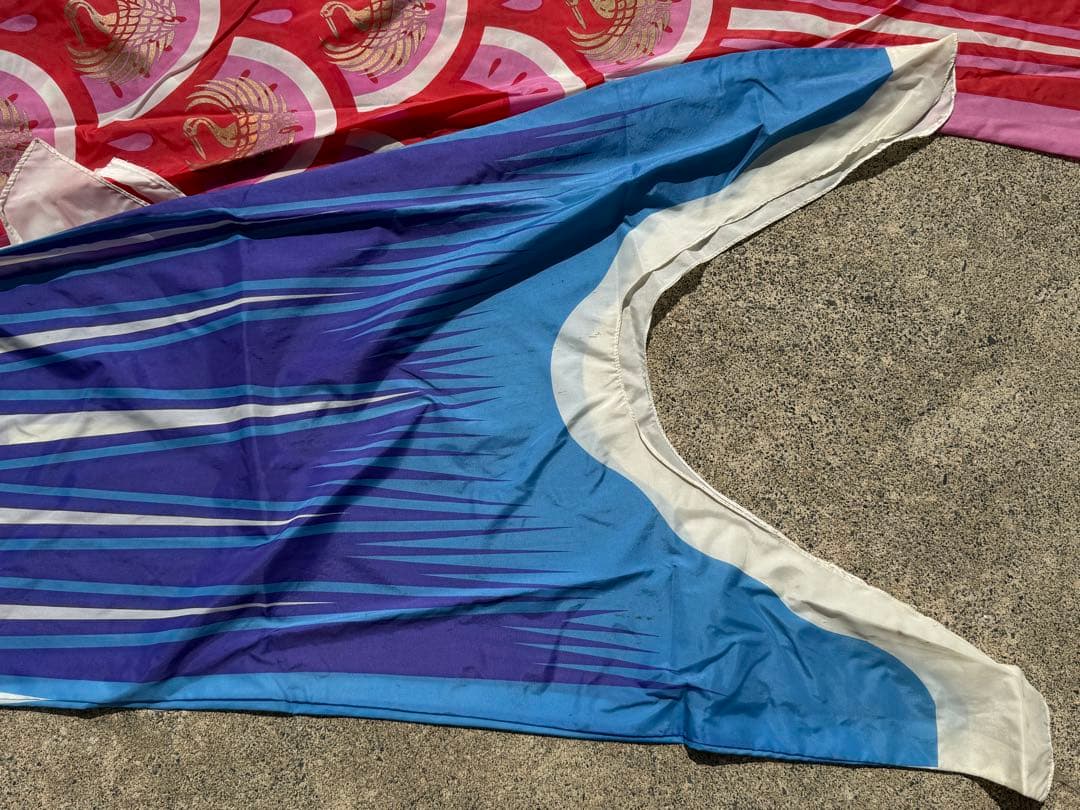 中古 鯉のぼり【B】6m 両面金太郎 こいのぼり 3色+吹流し こどもの日 節句