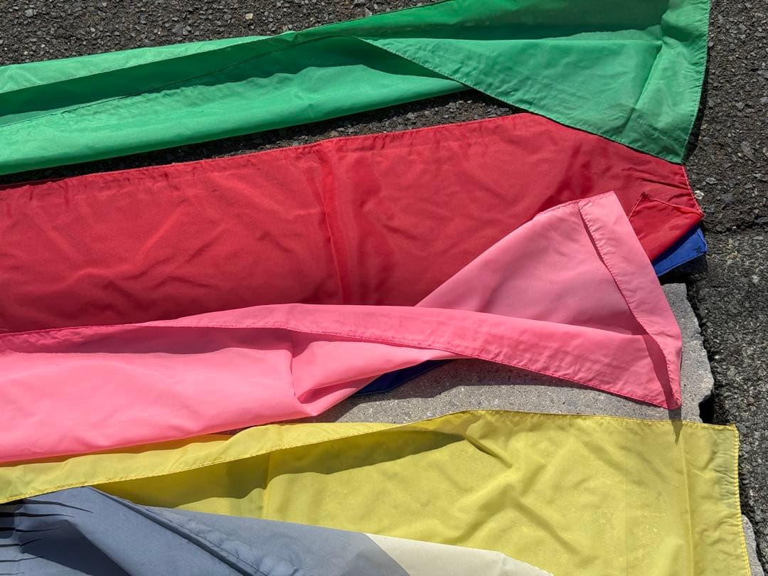 中古 鯉のぼり【B】6m 両面金太郎 こいのぼり 3色+吹流し こどもの日 節句