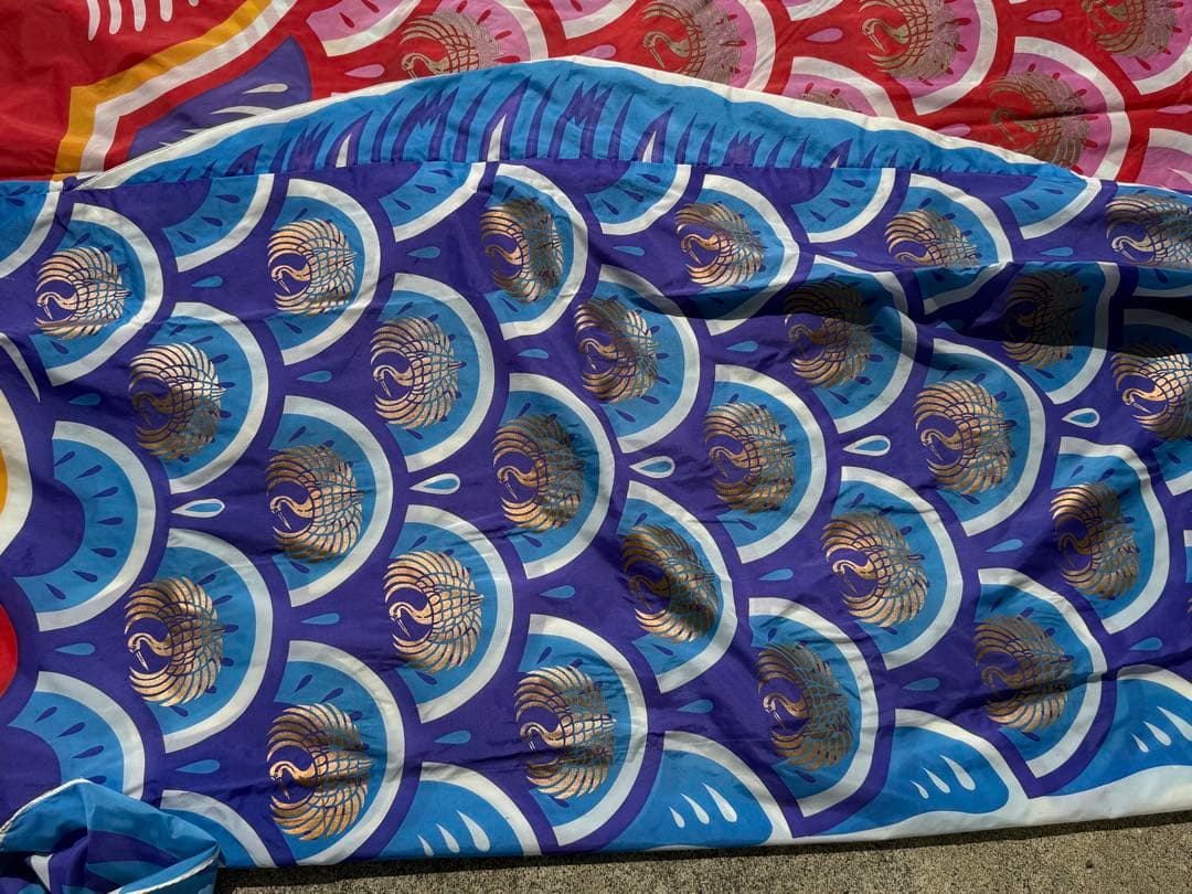 中古 鯉のぼり【B】6m 両面金太郎 こいのぼり 3色+吹流し こどもの日 節句