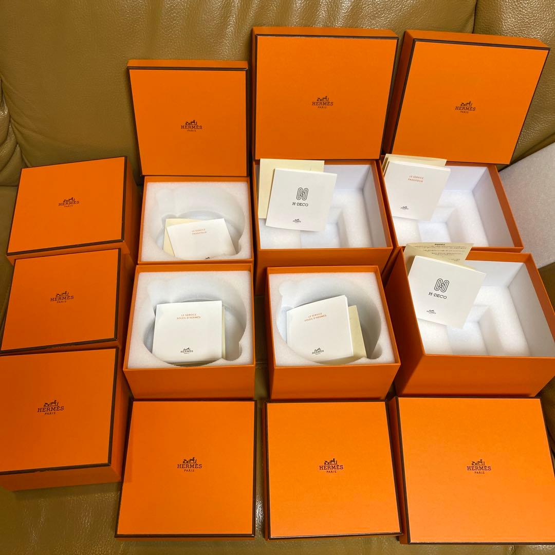 エルメス　HERMES　食器空箱　21個