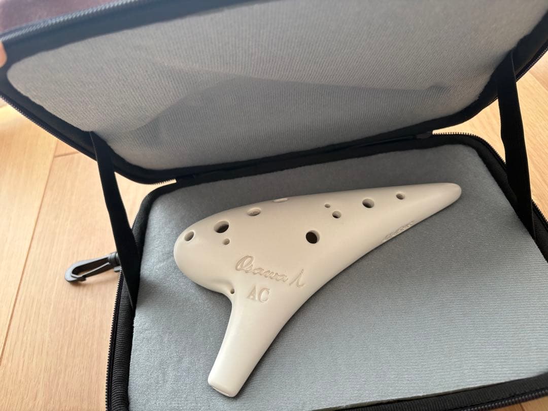 オオサワi マットホワイト オカリナ アルトC 【新中古】 - メルカリ