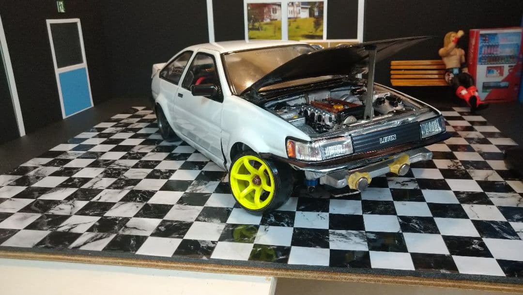 パンドラAE86レビンボディー3Dor