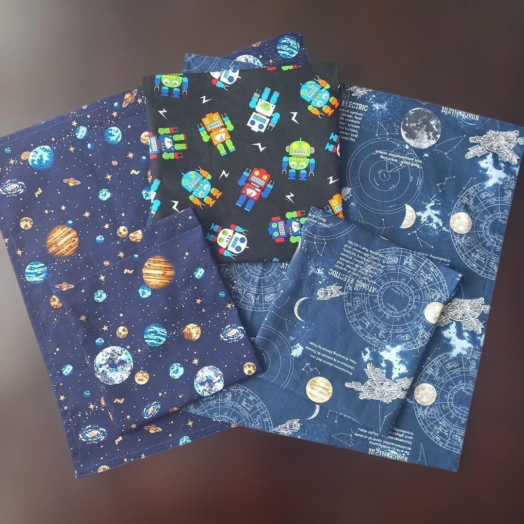 ☆kittyママ☆ 様★ ランチョンマット、宇宙 星座羅針盤 ☆40×40