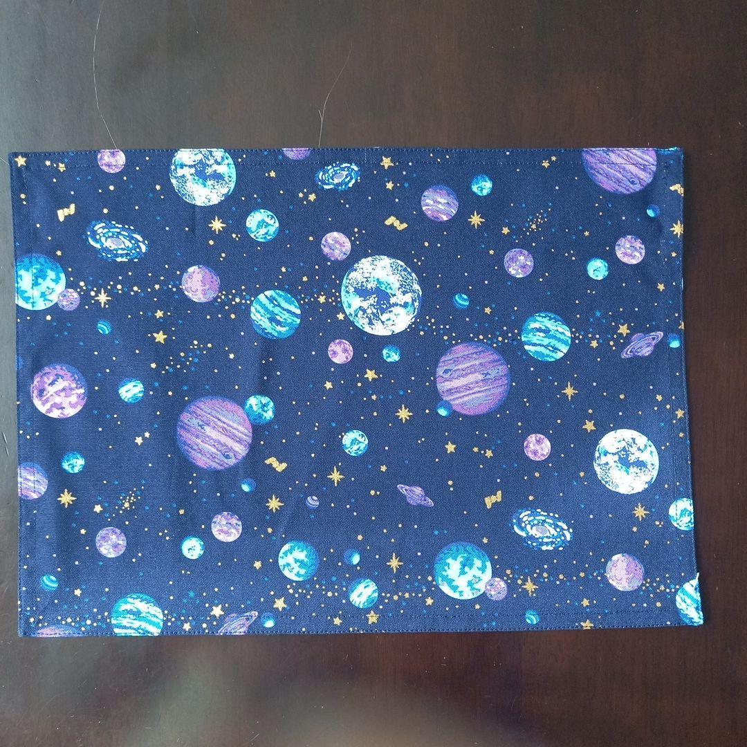 ☆kittyママ☆ 様★ ランチョンマット、宇宙 星座羅針盤 ☆40×40