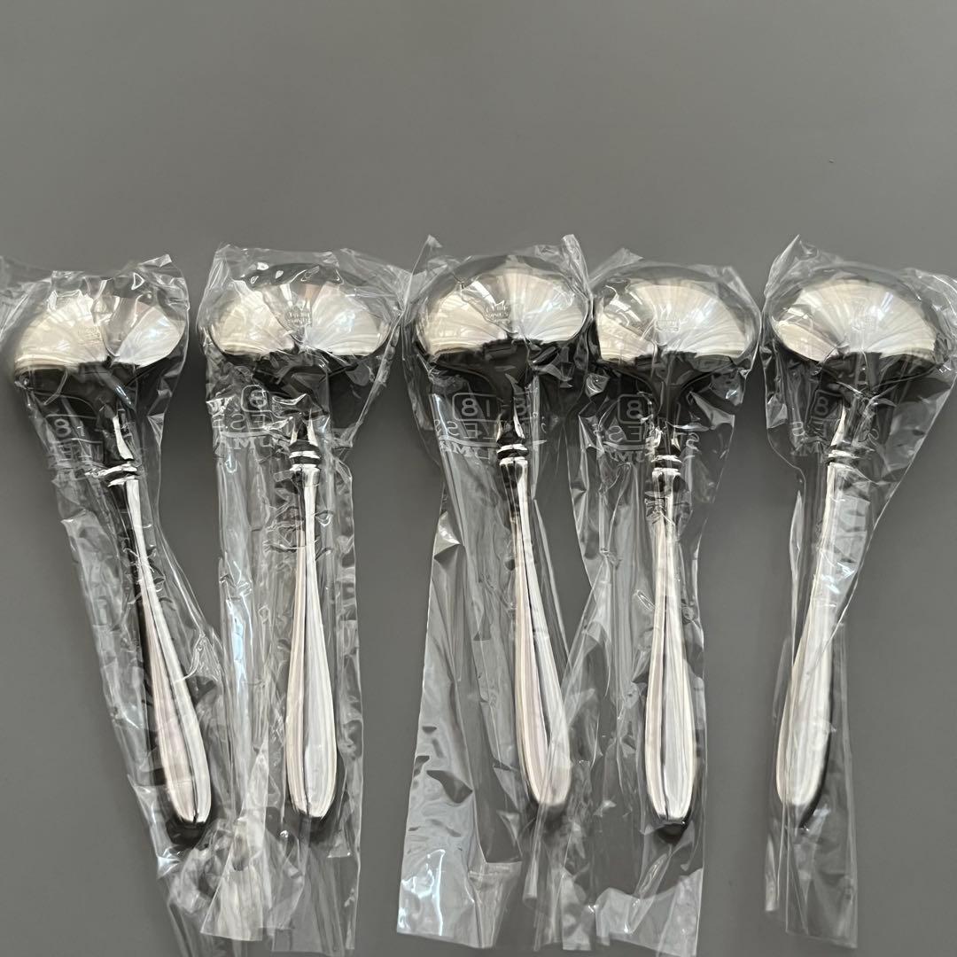 アズマ インペリアル 18-18ステンレス カトラリー ブイヨンスプーン