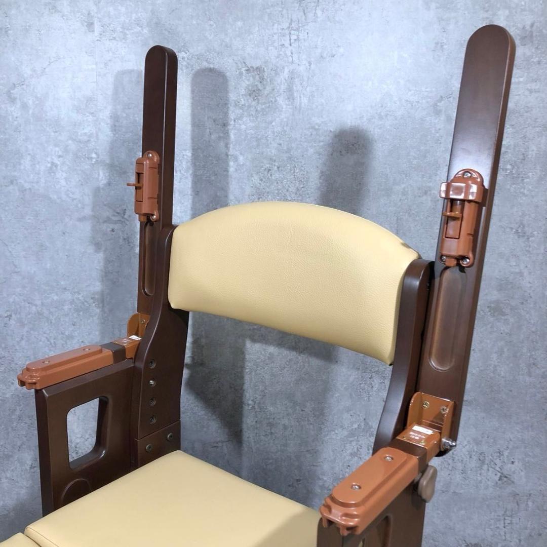 未使用 アロン化成 安寿 家具調 スマートトイレ NEO はねあげ 標準便座