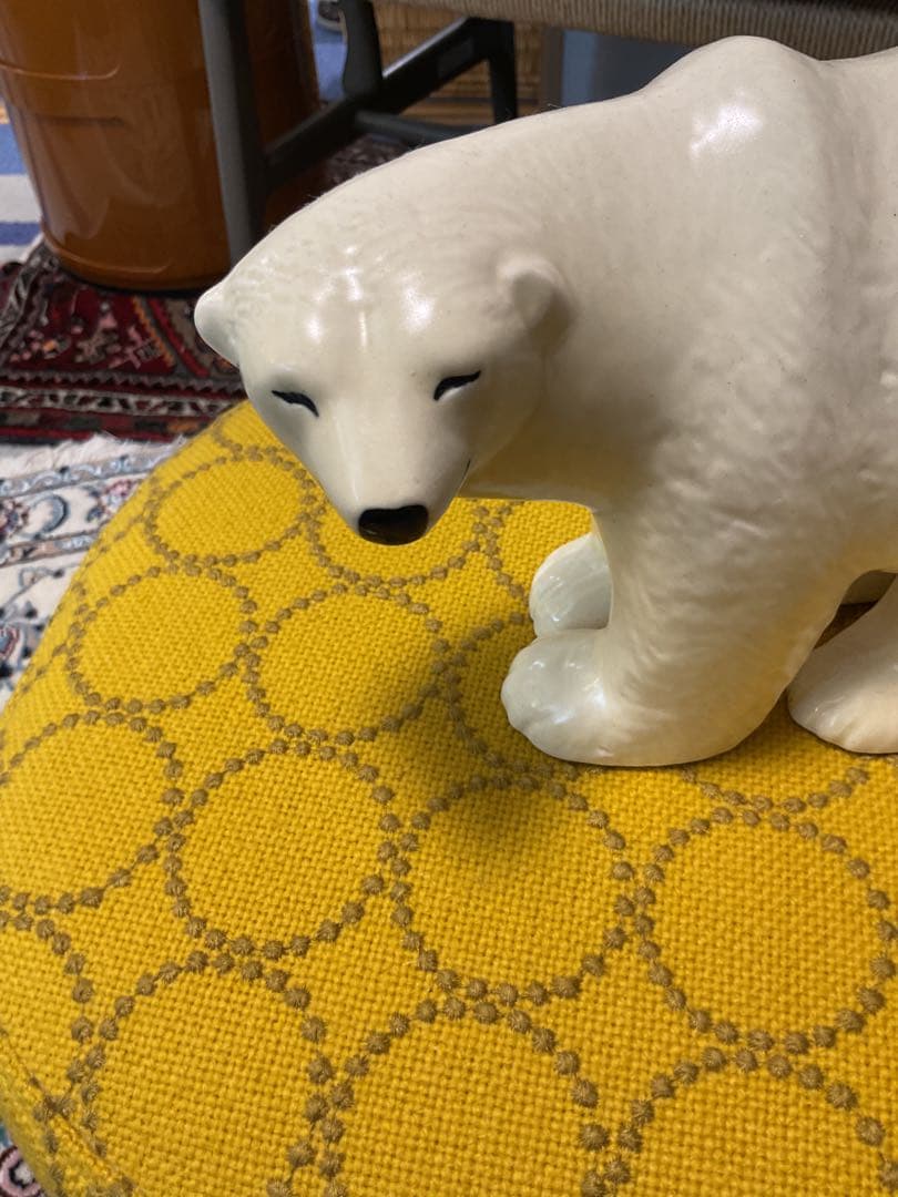 リサ　ラーソン　シロクマ　親子　ヴィンテージ品
