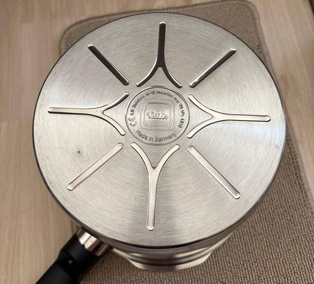 ☆【新品未使用品】フィスラーコンフォート圧力鍋 ステンレス製 6.0ℓ