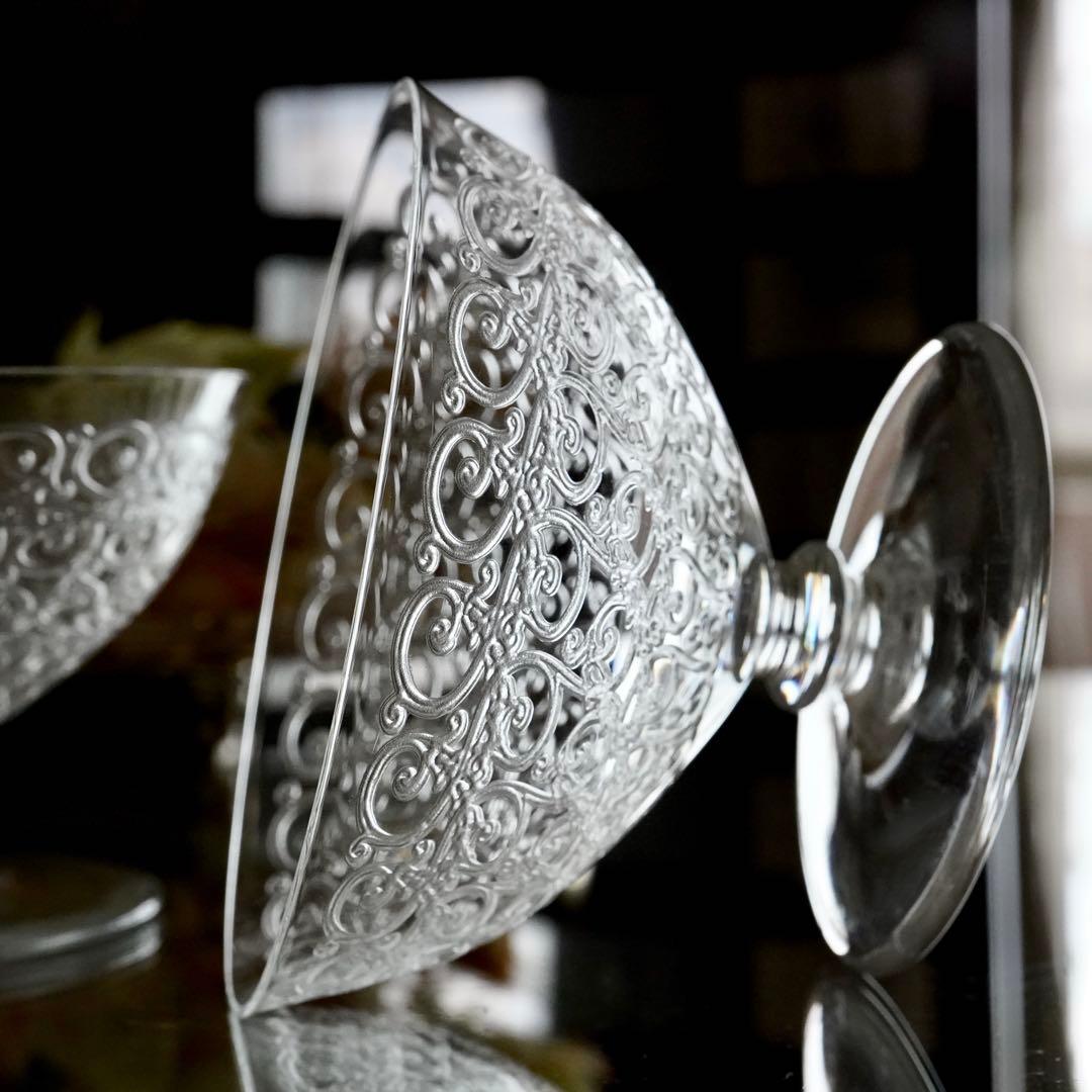 ☆希少 オールドバカラ シャトーブリアン シャンパンクープ グラス