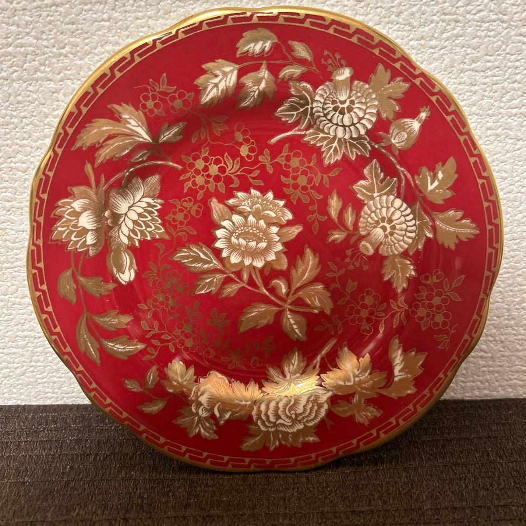 ウェッジウッド　トンキン　ルビー　デザートプレート　15.5cm