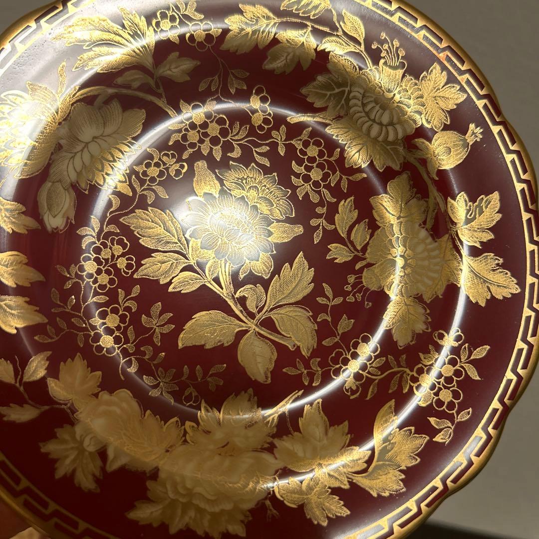 ウェッジウッド　トンキン　ルビー　デザートプレート　15.5cm