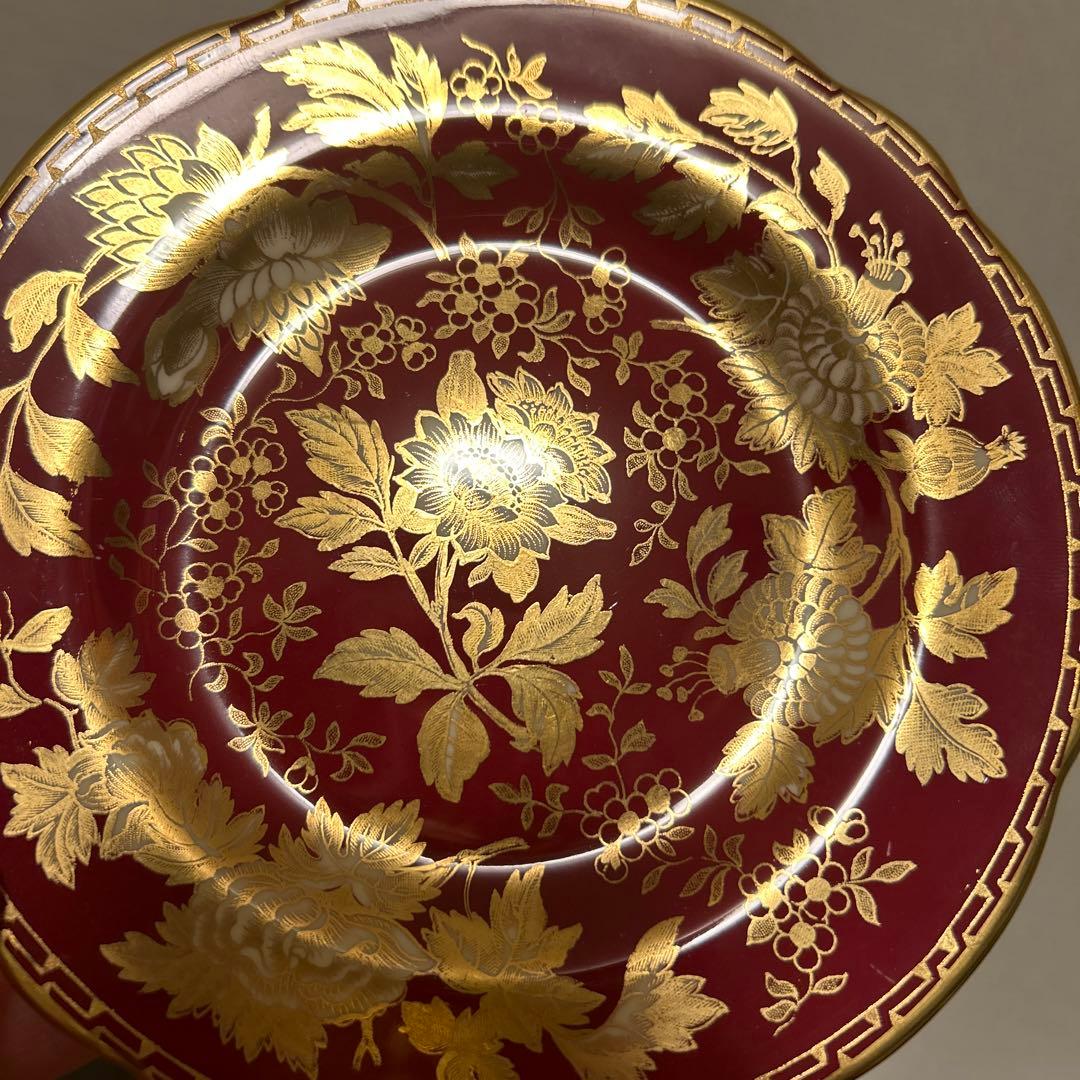 ウェッジウッド　トンキン　ルビー　デザートプレート　15.5cm