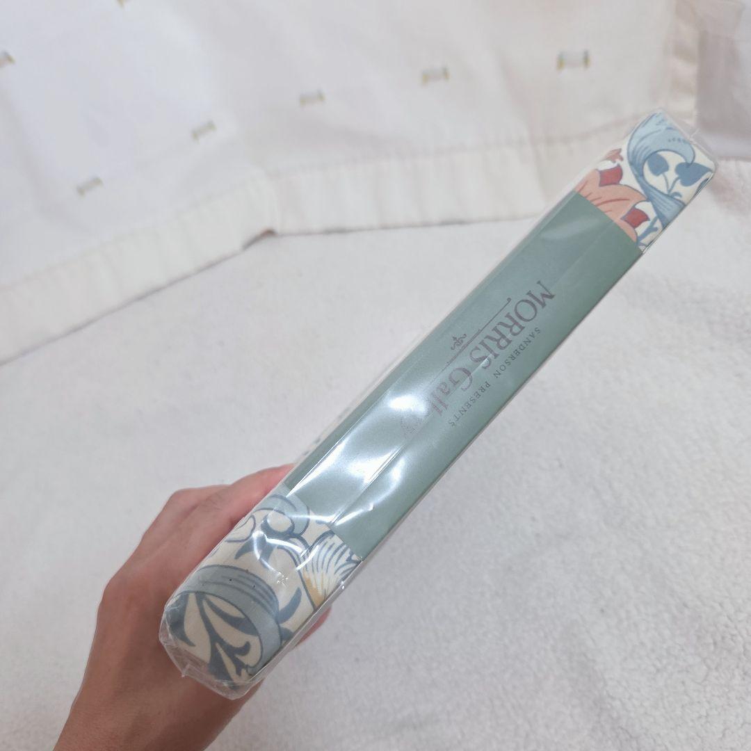 新品　西川　モリスギャラリー　掛け布団カバー　150×210 綿100%