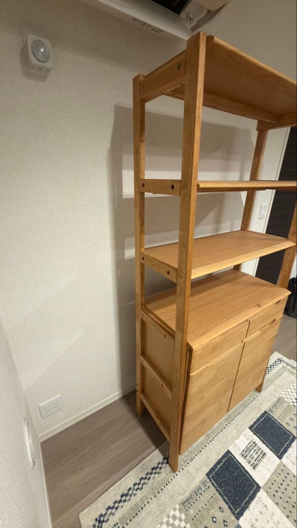 NITORI キャビネット(アルナスAタイプ 80 LBR)