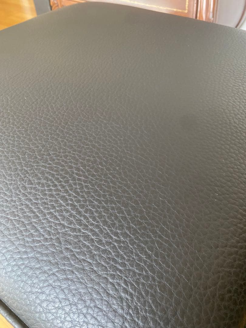 超美品　【ケルビン　ジョルマーニ】オットマン　高級家具　KELVIN 総黒革