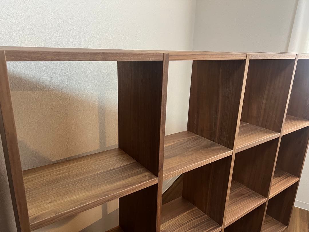 【最終お値下げ】送料込み　組立不要　無印良品スタッキングシェルフ3段×4列