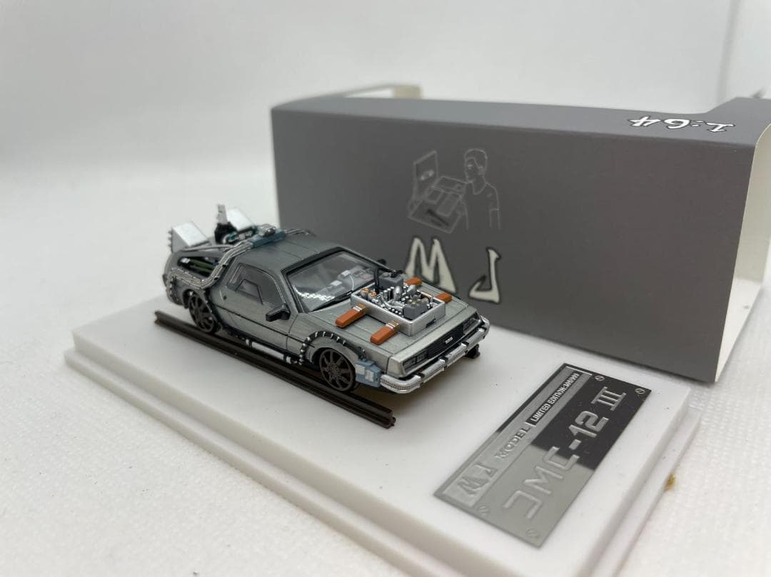 4R-567 MJ 1/64 バック トゥ ザ フューチャー デロリアン - メルカリ