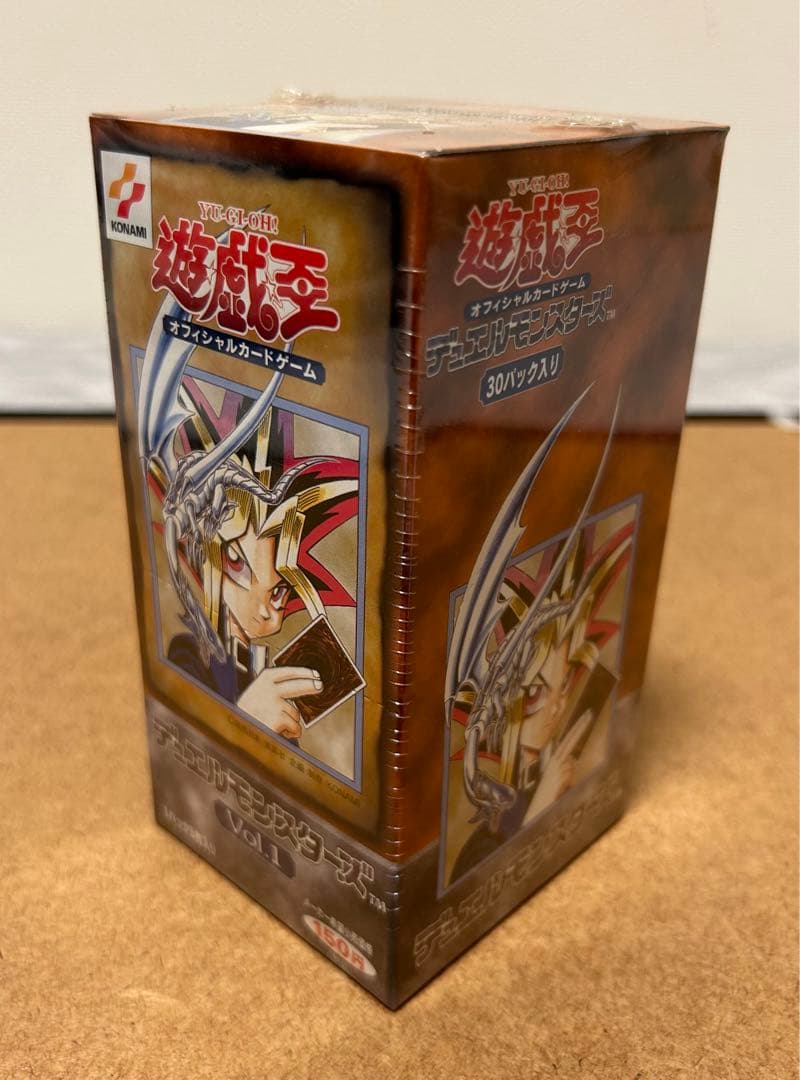 遊戯王 デュエルモンスターズ 絶版 vol.1 未開封BOX - メルカリ