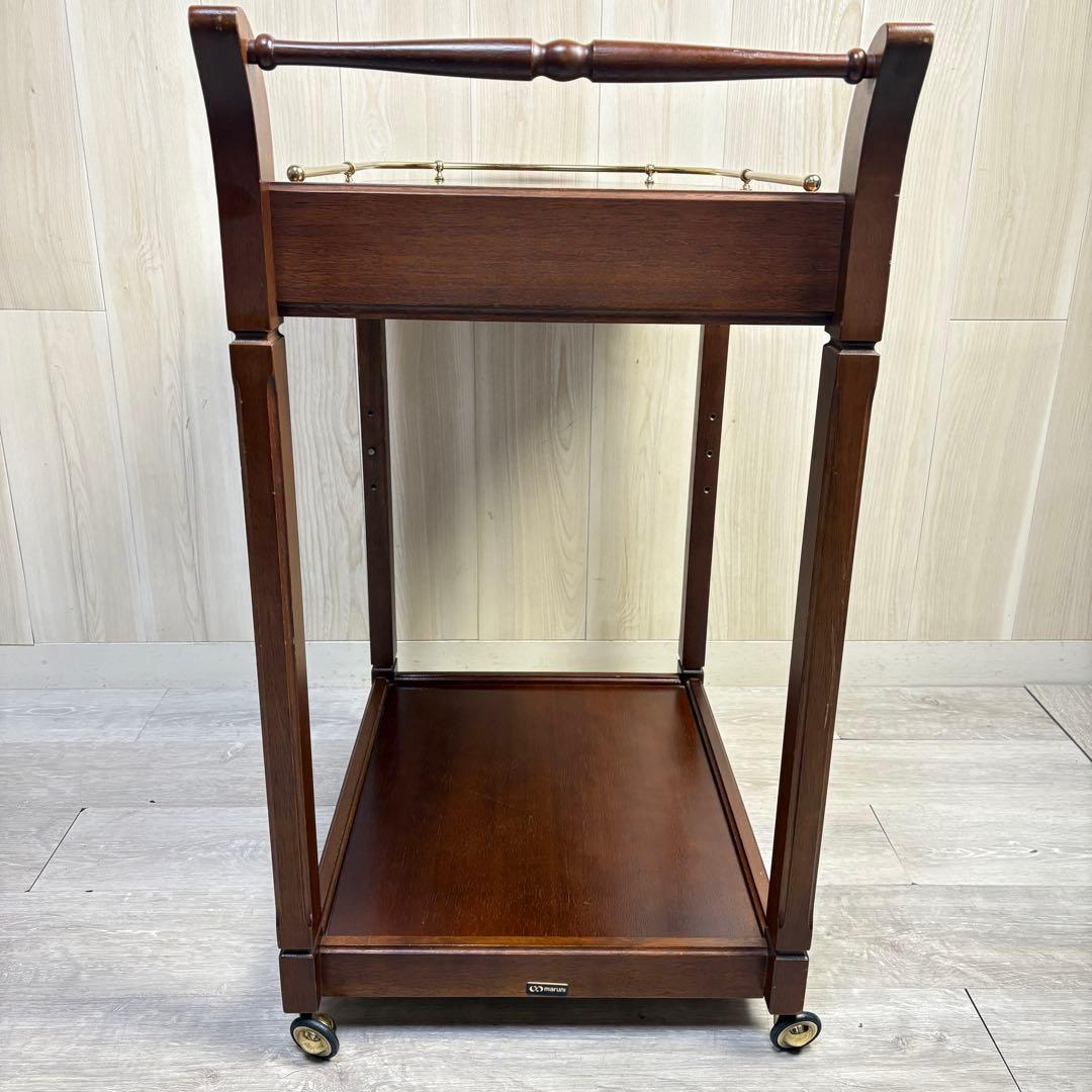 【地中海シリーズ】Maruni マルニ木工 ワゴン カート オーク キッチン