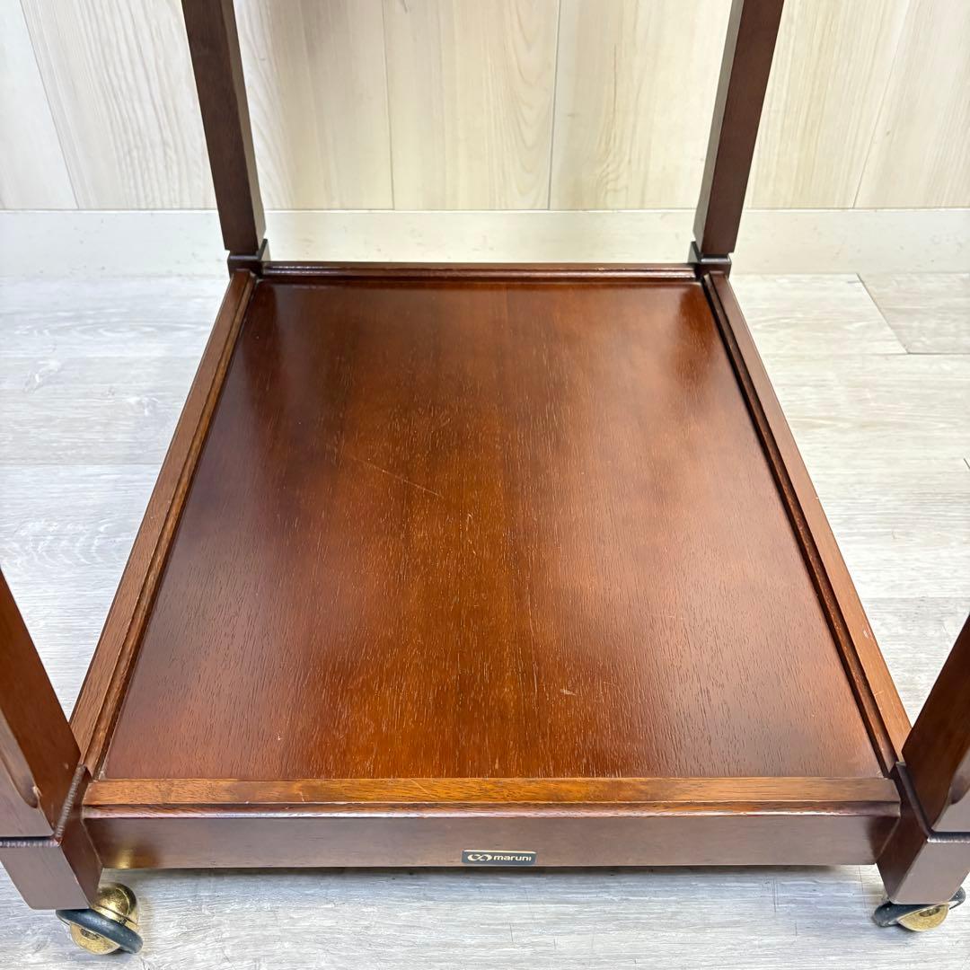 【地中海シリーズ】Maruni マルニ木工 ワゴン カート オーク キッチン