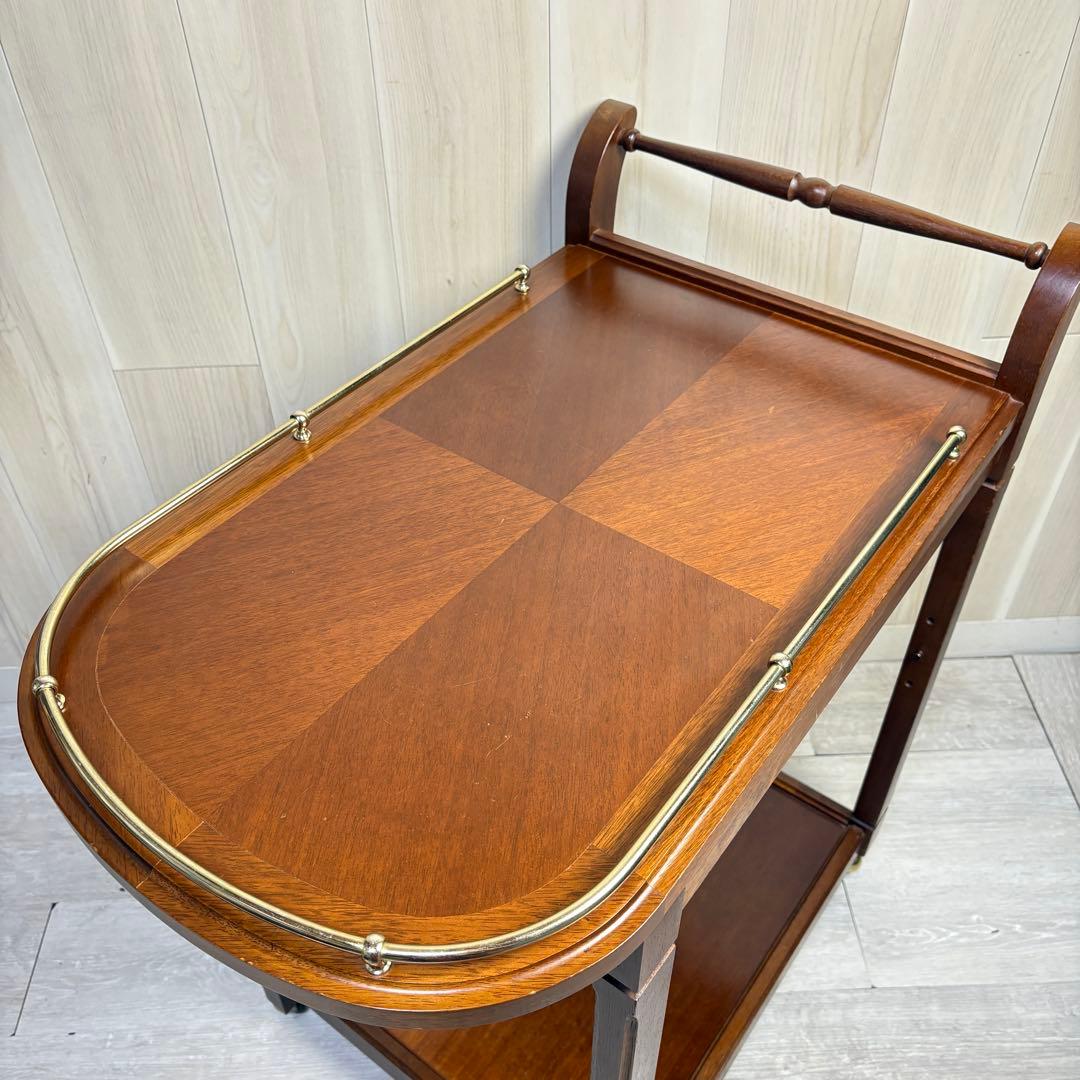 【地中海シリーズ】Maruni マルニ木工 ワゴン カート オーク キッチン