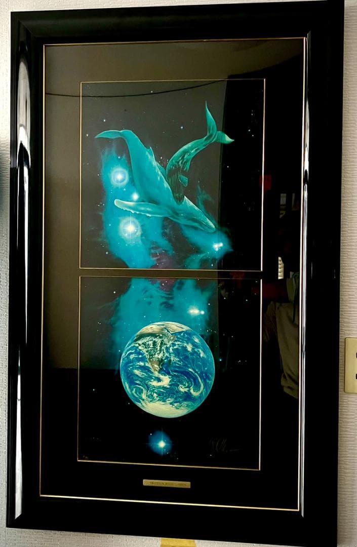 版画 クリスチャン・リース・ラッセン 「宇宙の神秘」 - メルカリ