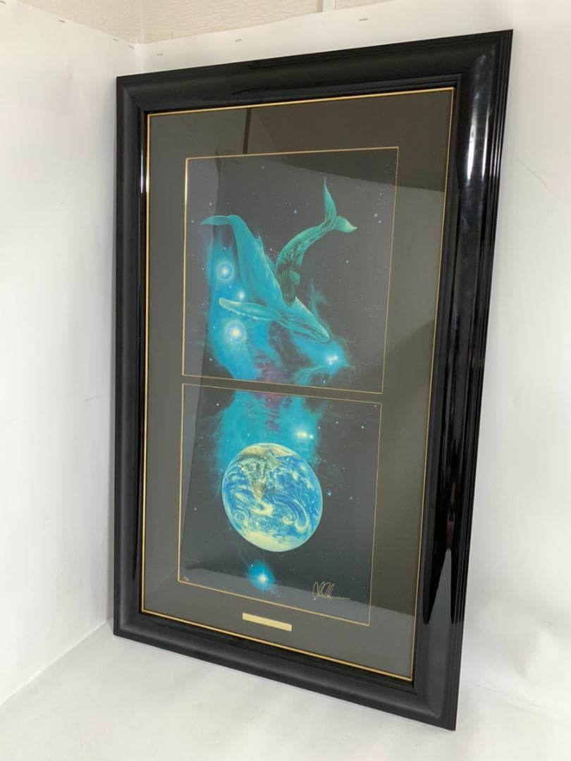 版画 クリスチャン・リース・ラッセン 「宇宙の神秘」 - メルカリ