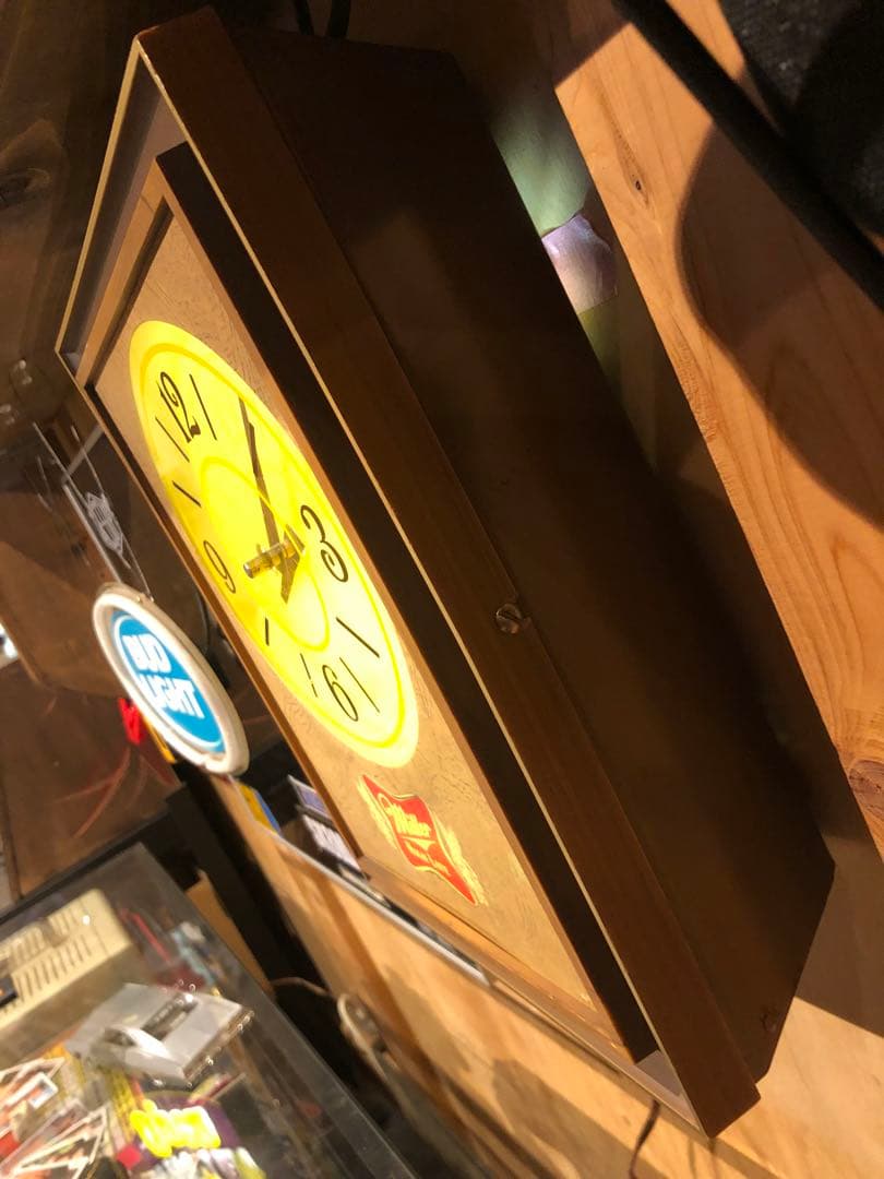 Miller beer ミラービール　ライトサイン　クロック　ビンテージ