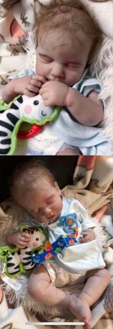 みるみる♡ 色白美しい赤ちゃん　リボーンドール