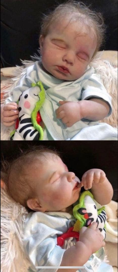 みるみる♡ 色白美しい赤ちゃん　リボーンドール